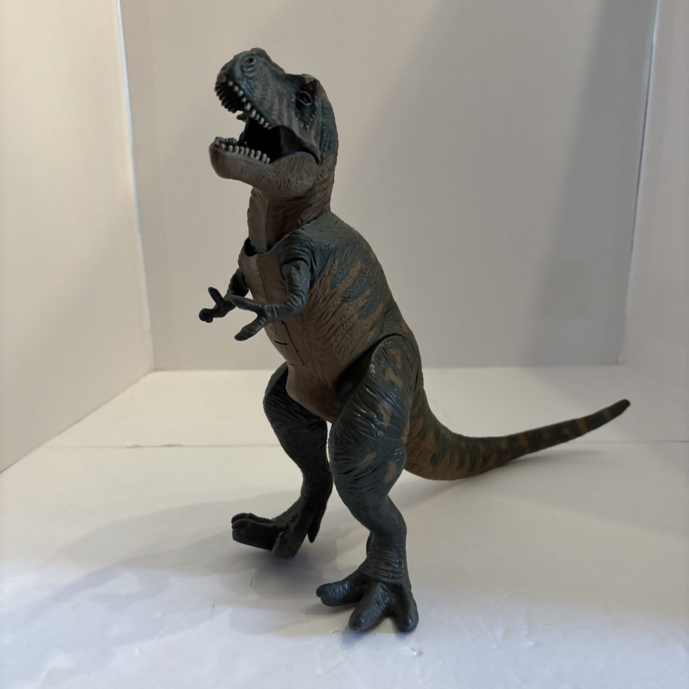 Terra by Battat Green Tyrannosaurus Rex Dinosaur 11" Light &‎ Sound Figure